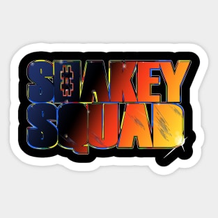 Shakey SQUAD Nerological Disorder Sticker